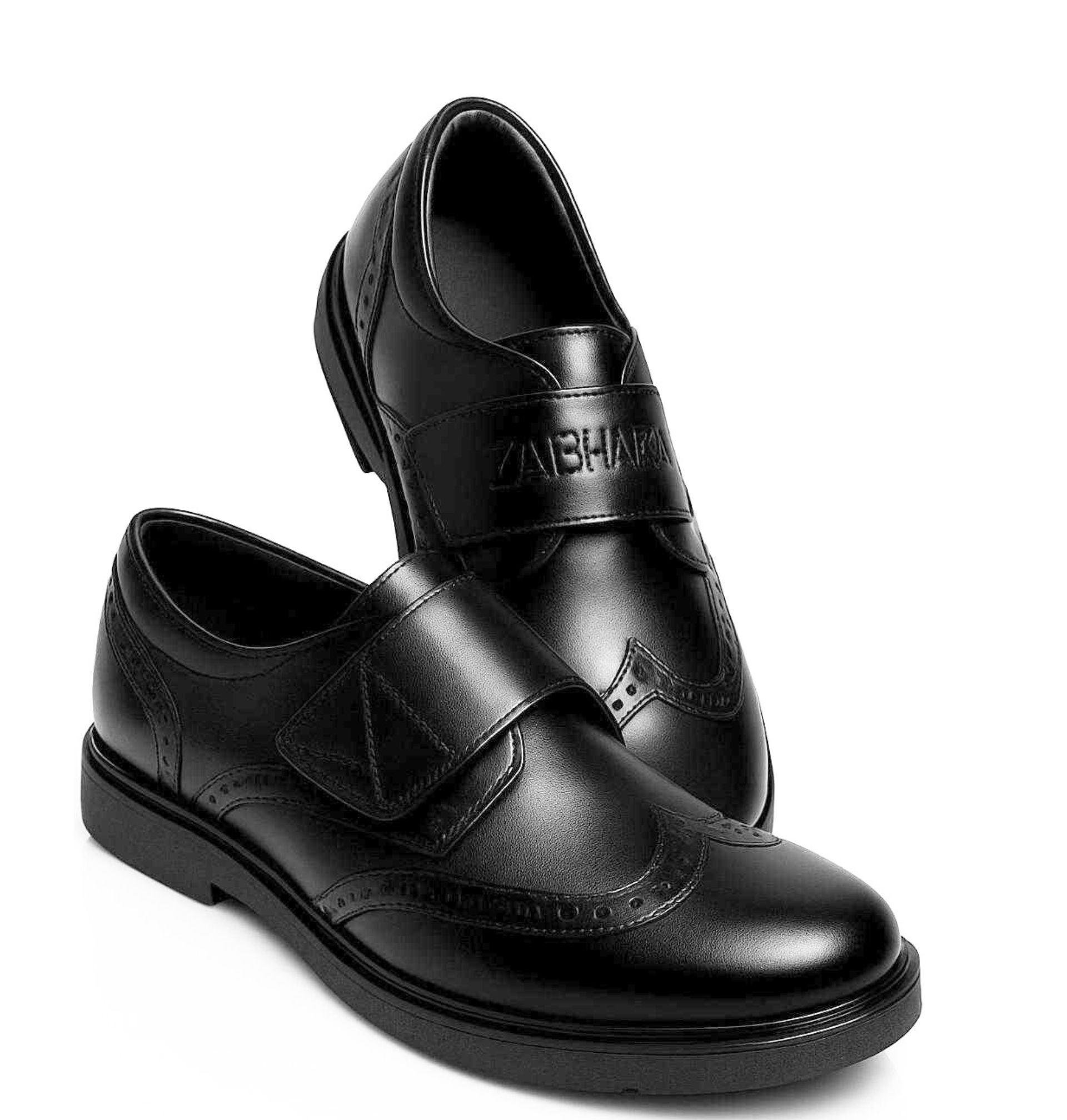 Kids Oxford Strap School Shoe 24