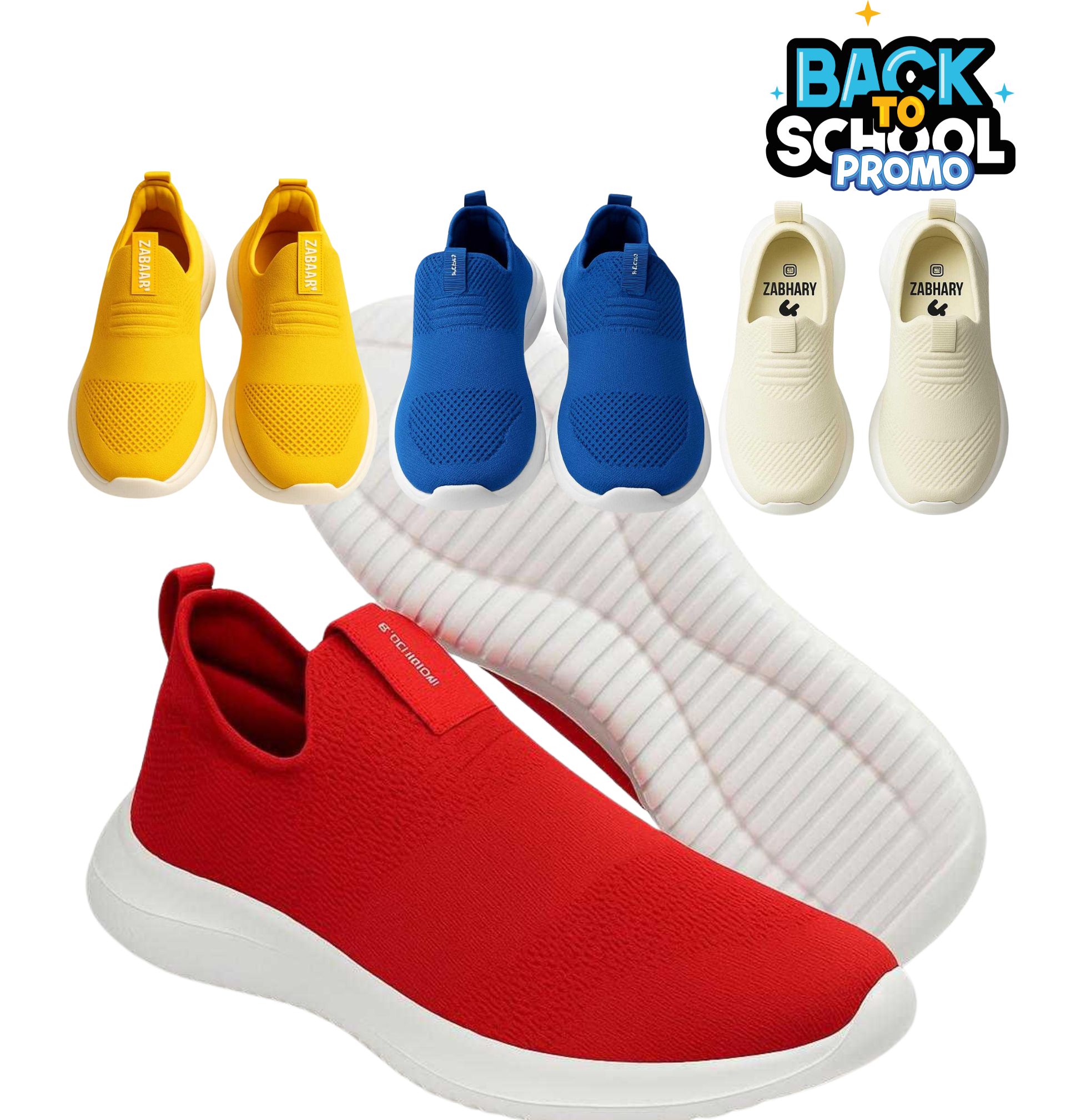 School Sport Flyknit Sneakers - Back-to-School Promo24 Red